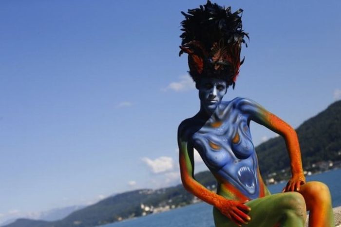 World Body Painting Festival in Austria