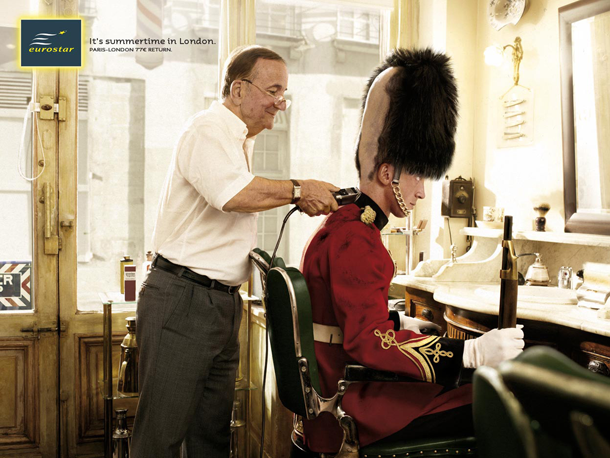 Eurtar Barbershops hilarious advertisement in England