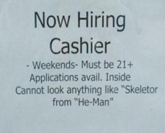 Funny Now Hiring Ads