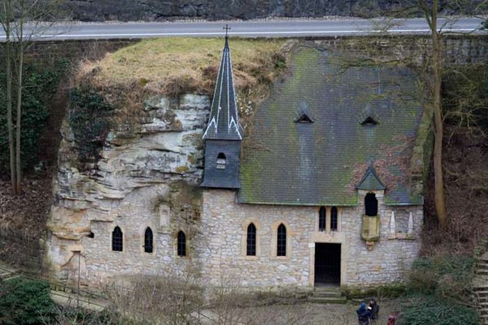 Church in a Hill Luxembourg