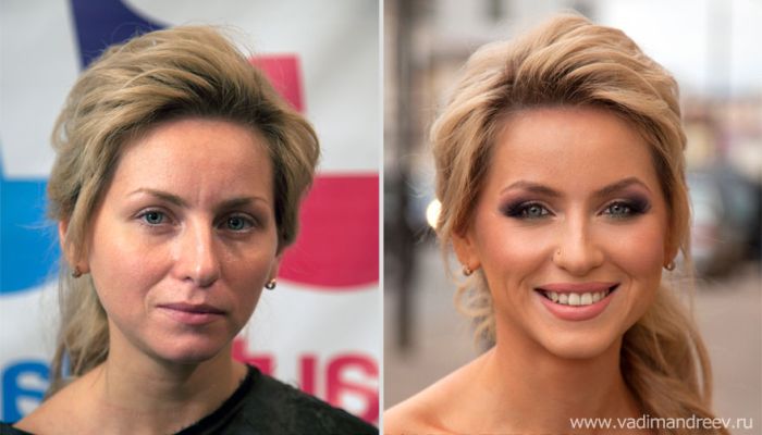 Russian Girls Before and After Makeup