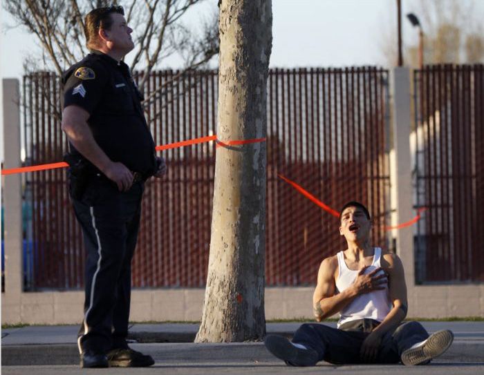 Young man just found out his brother was killed