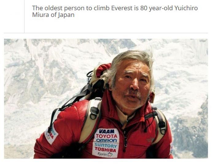 Facts about Mount Everest