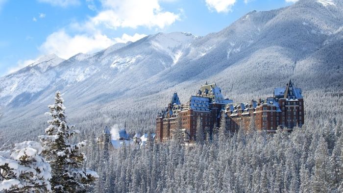 The Banff Springs Hotel in Alberta, Canada