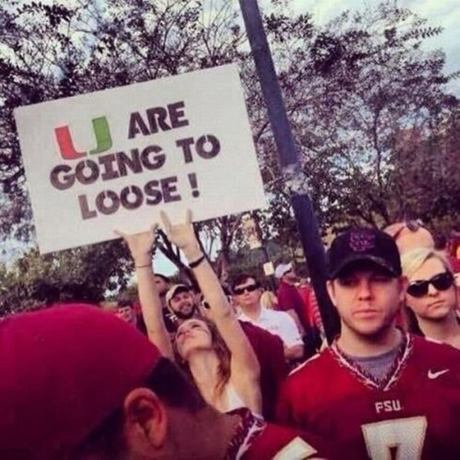 Higher Education - U Are Going To Loose! Fsu