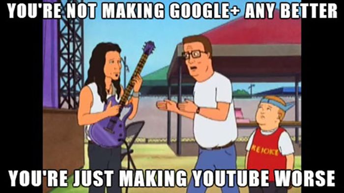 memes - you re not making christianity better you re making rock and roll worse - You'Re Not Making Google Any Better You'Re Just Making Youtube Worse