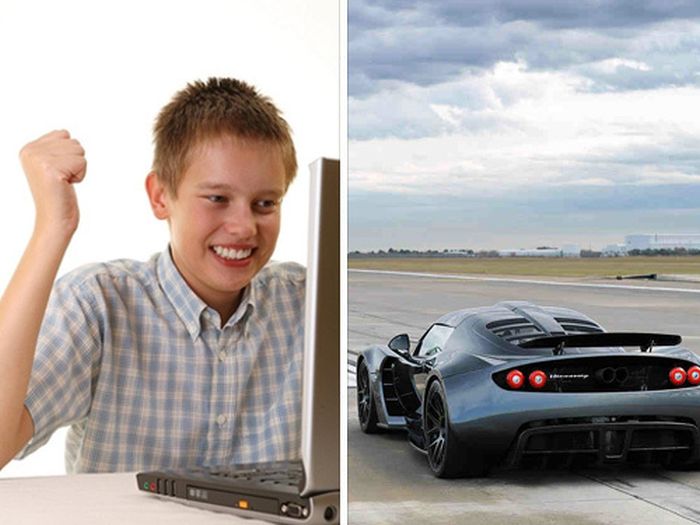 Have the worlds fastest internet or the worlds fastest car?