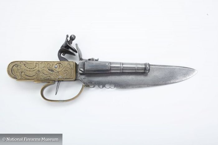 Flintlock Knife Pistol - 11mm cal
