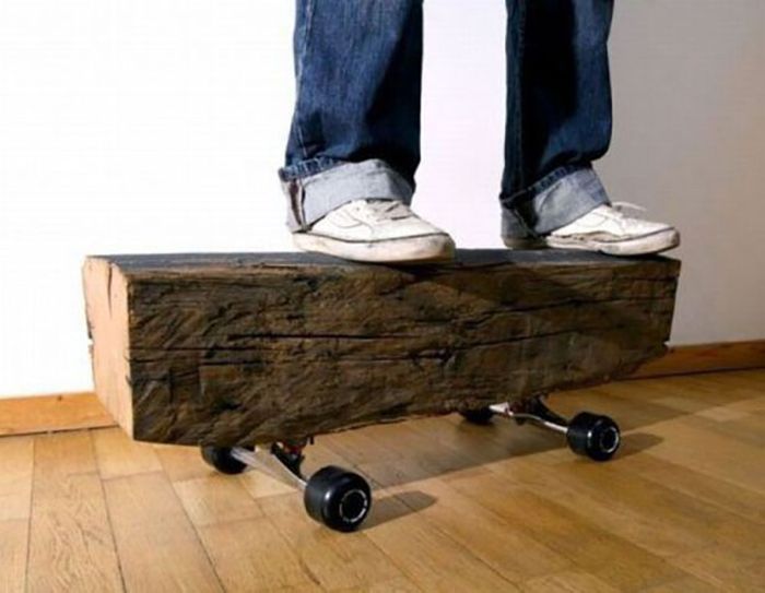 log skateboard