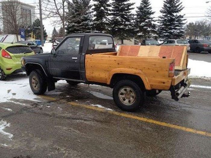 f150 wooden bed