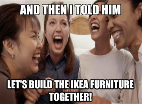 success kid - And Then I Told Him Let'S Build The Ikea Furniture Together!