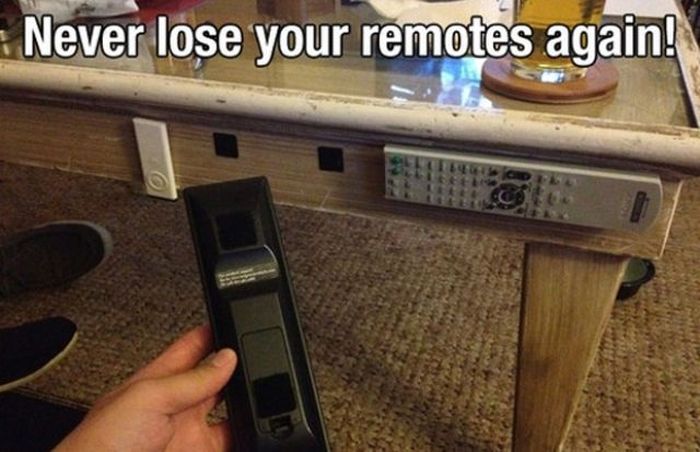 Use velcro tape and youll never lose your remotes.