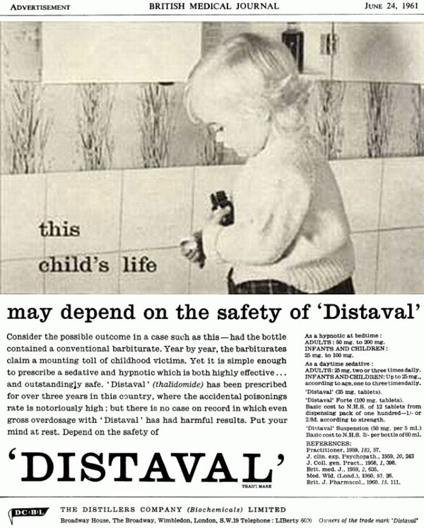 Distaval thalidomide