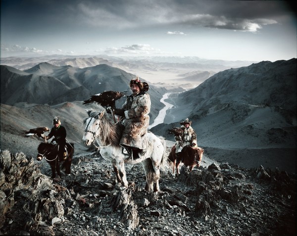 Kazakh:  These descendants of the Huns and Mongol tribes that ruled the world in the past, live today as nomadic people that ride in the valleys and mountains of Mongolia.