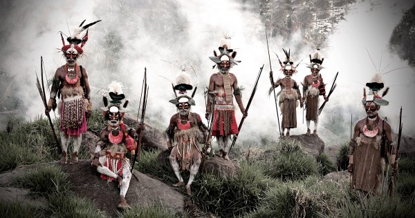 Goroka:  One of the most heterogeneous and isolated tribes in the world, largely as a result of extreme living conditions and constant warfare with rival tribes.