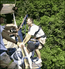 go bungee jumping gif - 4 GIFs.com