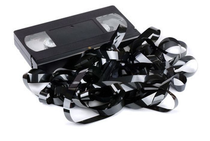 When this happened to your favorite VHS.