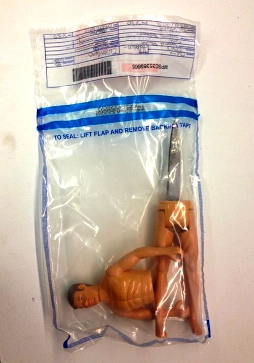 Ken Doll Prison Shank confiscated by London Metropolitan Police The Creative Ingenuity Of Prison Inmates