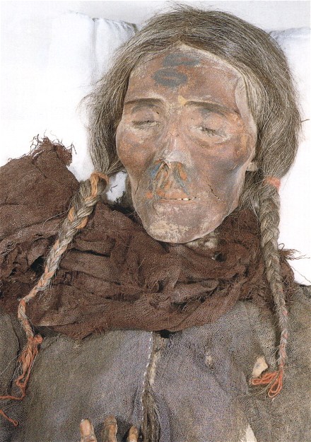 Remarkably preserved 3,000 year old Tocharian mummy