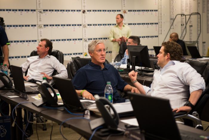 Get An Inside Look At The NFL Draft War Rooms