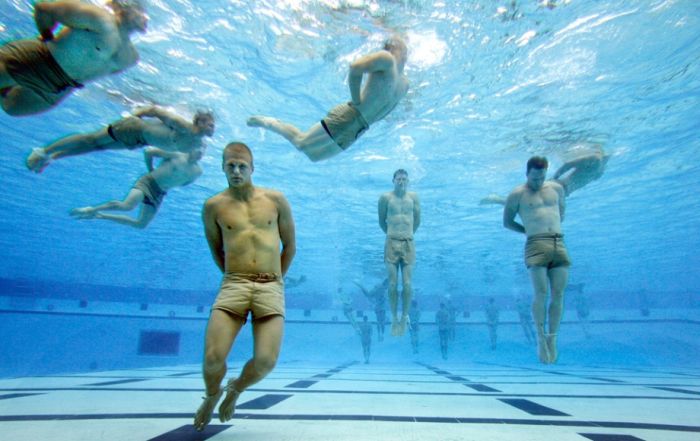 Navy SEAL Underwater Training