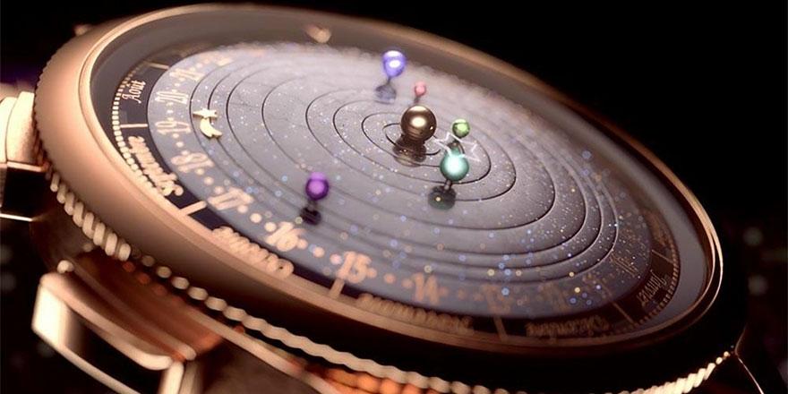 Astronomical Watch Accurately Shows The Solar Systems Movements On Your Wrist