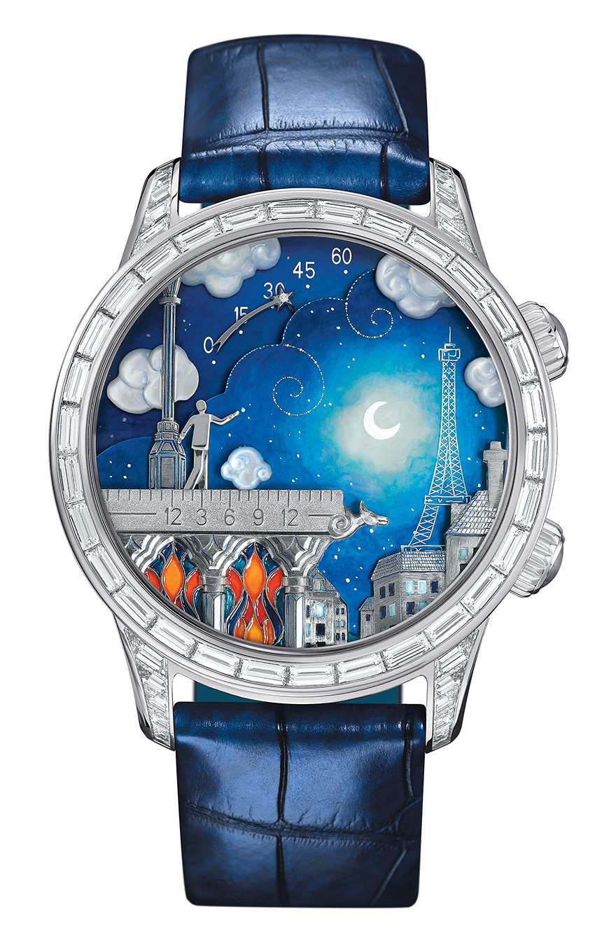 Hand-Painted Poetic Wish Watch