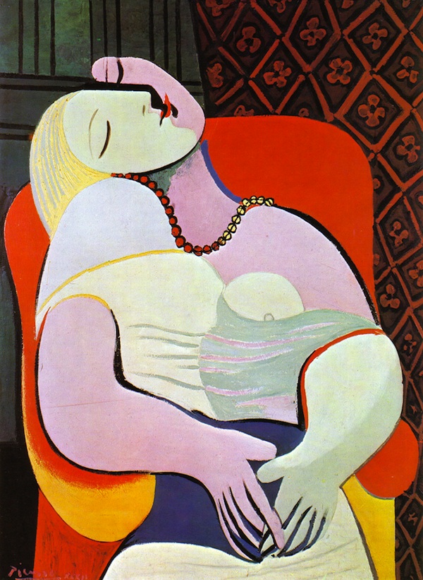 Pablo Picasso, Le Rve, 1932, oil on canvas, 51 x 38. Sold: 155.9 Million  To: Steve A. Cohen