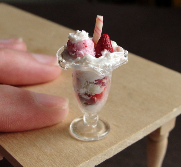 Incredibly Realistic Miniature Food Sculptures Made From Clay