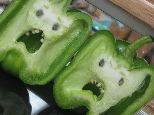 Terrified peppers!