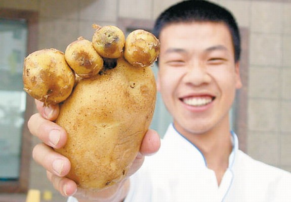 Potato foot!