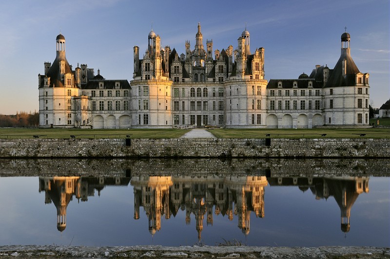 Chteau de Chambord, the the Loire Valley, FranceChambord was built in the 1500s as the home of King Franois I. Left abandoned after the French Revolution, the castle was used to protect very important occupants during World War II - artwork from the Louvre and various other galleries.
