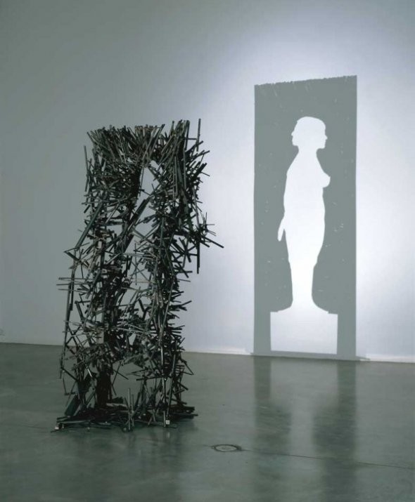 Beautiful Shadows Are Created With Odd Sculptures Made Of Trash