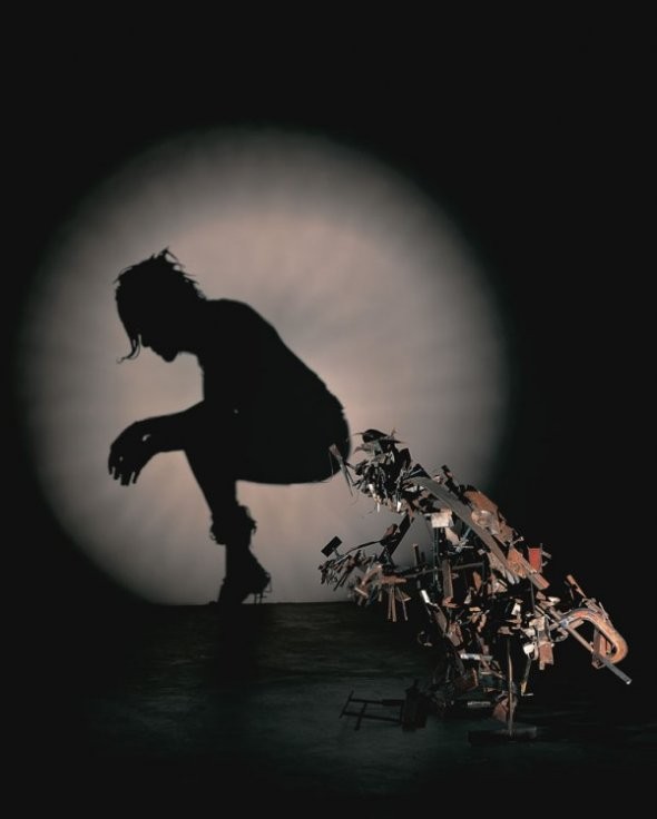 Beautiful Shadows Are Created With Odd Sculptures Made Of Trash