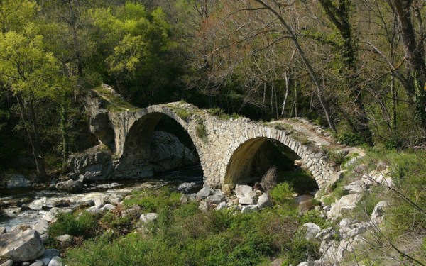 Ancient bridges like this one found in Southern France have thousands of untold stories in each stone