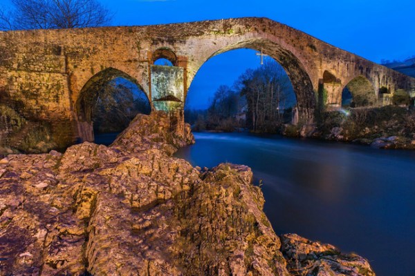 The Cangas de Onis in Asturias, Spain, radiates with ancient history