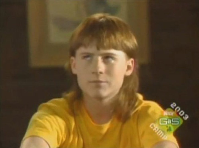 The Bowl Cut  Mullet Combination