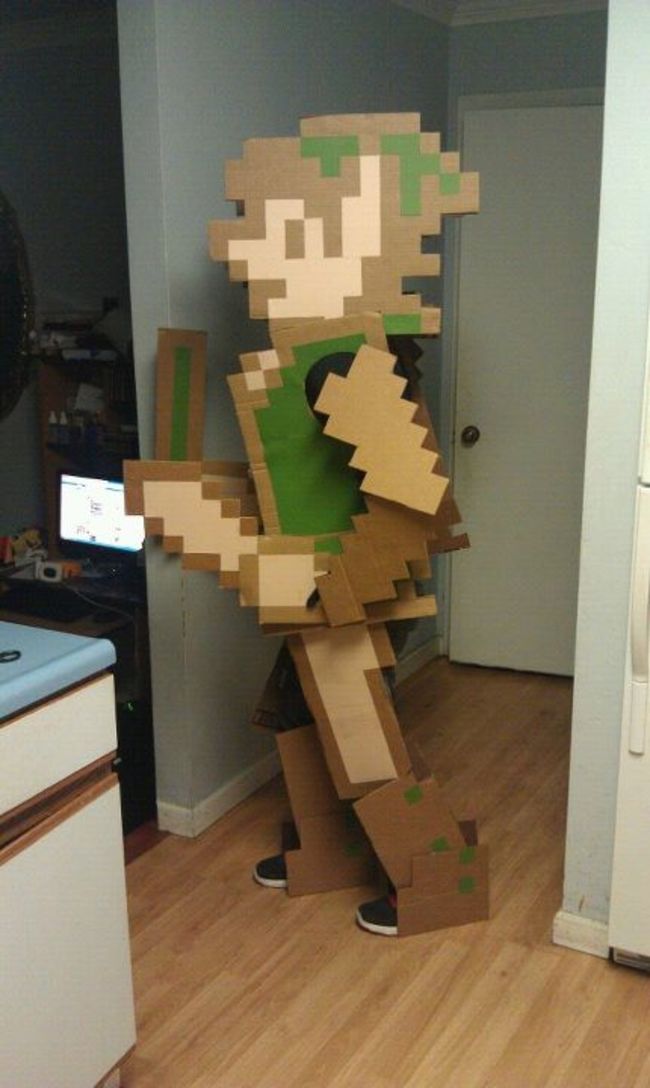Your gamer friends are sure to appreciate Pixelated Zelda.