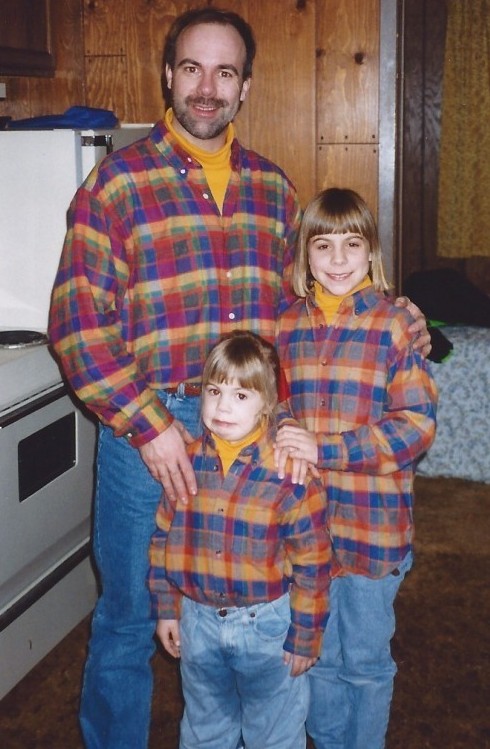 awkward family photos flannel