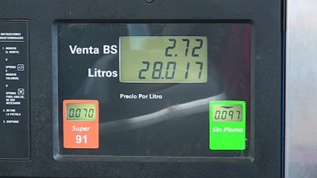 In Venezuela...1 buys you a half- to a full tank of gas depending on how large your gas tank is.