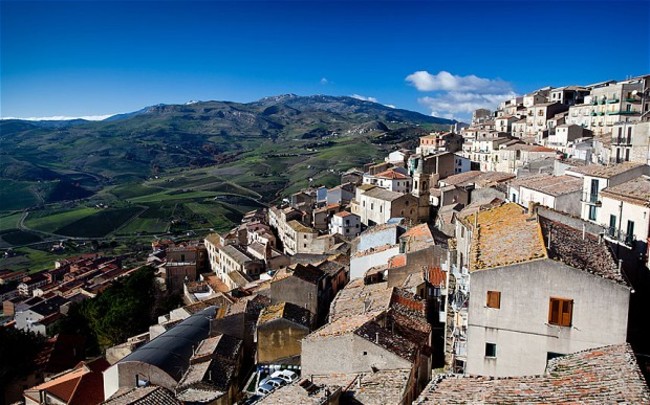 In Italy...1 or actually, just over 1 buys you a house in the town of Gangi near Sicily.