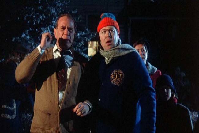 Director Bob Clark makes a cameo as Swede, the neighbor impressed by Mr. Parker's major award.
