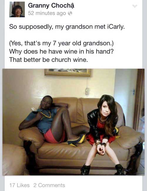 miranda cosgrove high maintenance - Granny Choch 52 minutes ago So supposedly, my grandson met iCarly. Yes, that's my 7 year old grandson. Why does he have wine in his hand? That better be church wine. 17 2