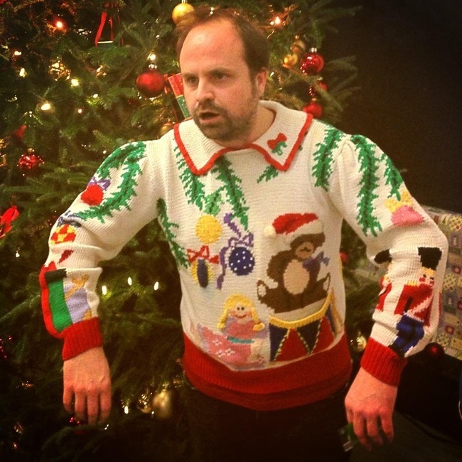 The dude who wears an ugly sweater.