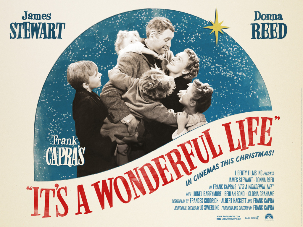Christmas Vacation has ties to Its A Wonderful Life. Not only is it showing on the TV during the movie, but Frank Capras grandson was the assistant director.