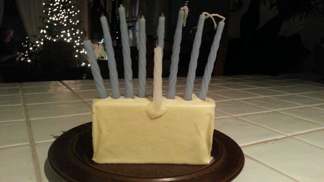 Your dedication to lighting your menorah fades out after the third or fourth night