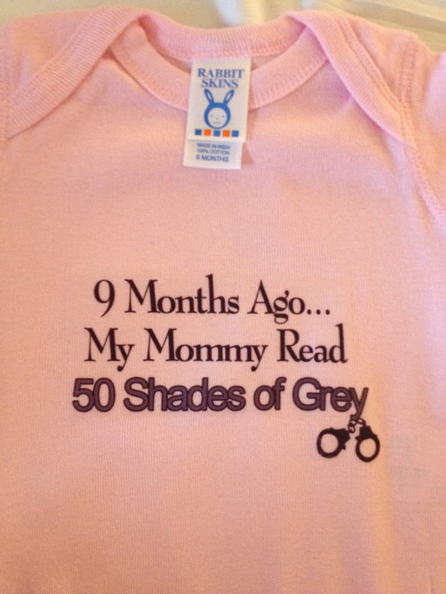 t shirt - Rabbit Skins 9 Months Ago... My Mommy Read 50 Shades of Grey 00