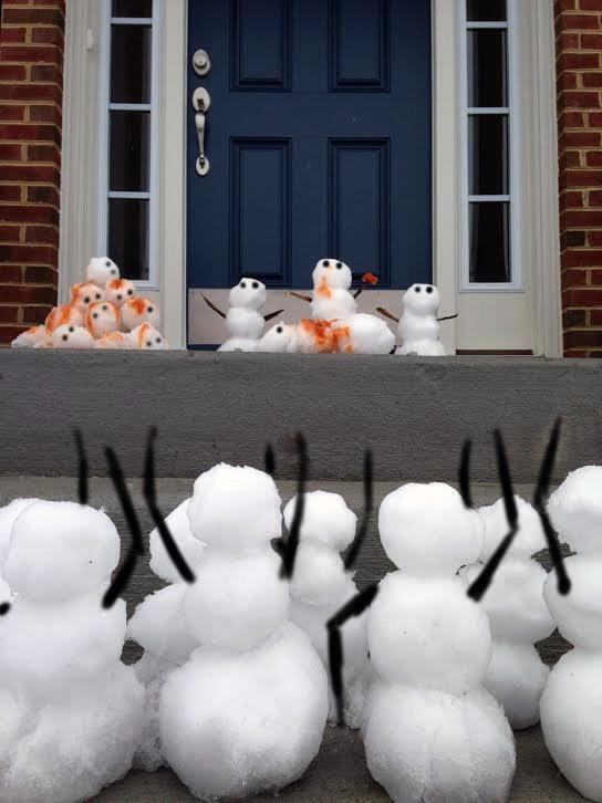 The snow gods are demanding a blood sacrifice: