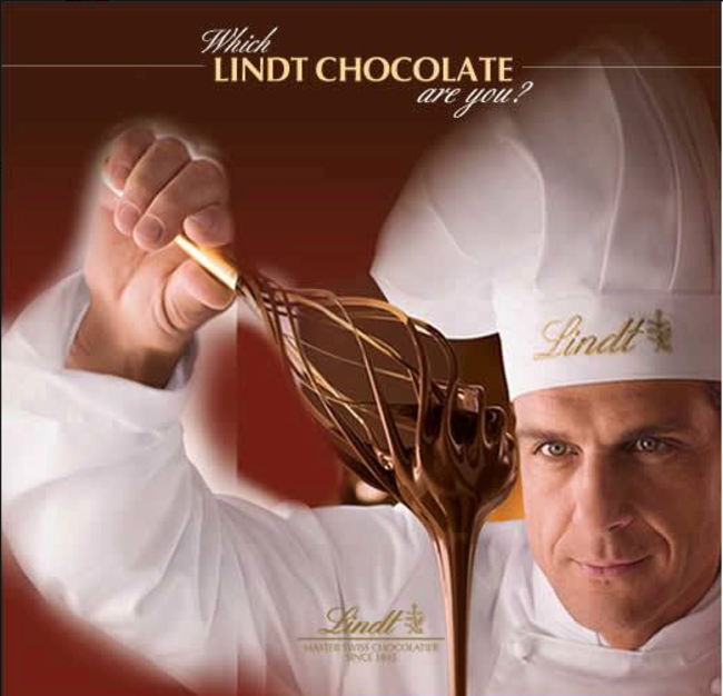 lindor chocolate ad - Which Lindt Chocolate are you? Lindt