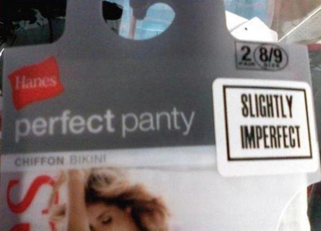 expectation vs reality packaging fails funny - 289 Thanes perfect panty | Slightly Imperfect Chiffon Bikini